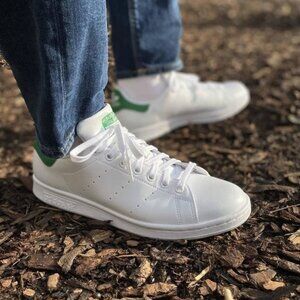 Adidas Stan Smith Casual White Lace Up Original Sneakers Men's US9.5 / EU43 1/3
